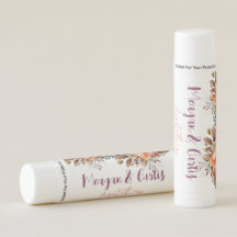 Tropische Blume Hochzeit Party für Lip Balm