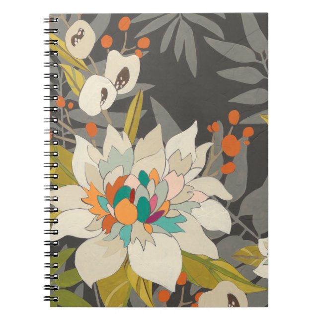 Tropische Blume Notizblock (Vorderseite)