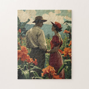 Tropische Blume Romance Harmonie