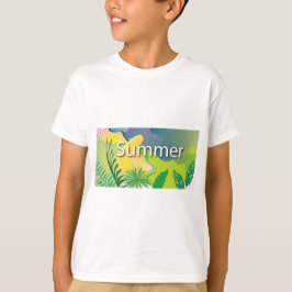 tropische Blume T-Shirt