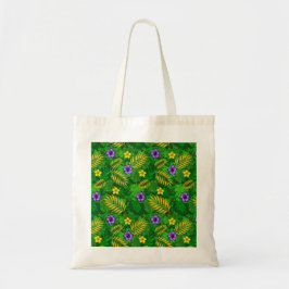 tropische Blume Tragetasche