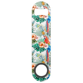 Tropische Blume und Toucan Speed Flaschenöffner