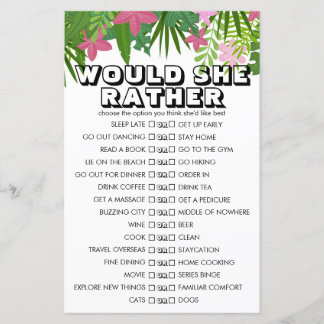 Tropische Blütenanpassung würde sie eher spielen