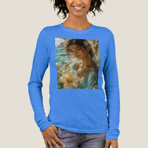 Tropische Blütenfeen: Meerwind-Verzauberin Tri-Blend Shirt