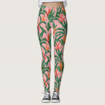 Tropische Blütenvögel aus Paradies Blume Palmenblä Leggings<br><div class="desc">Treten Sie mit diesen super niedlichen Leggings, die ein Muster tropischer Blume Set vor einem rosa Hintergrund. Ideal für einen Abend, ein Training im Fitnessraum oder einen tropischen Strandurlaub.</div>