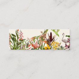 Tropische botanische Landschaft. Treuekarte