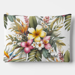 Tropische botanische Natur-Themen-Accessoire-Tasch Zubehörtasche
