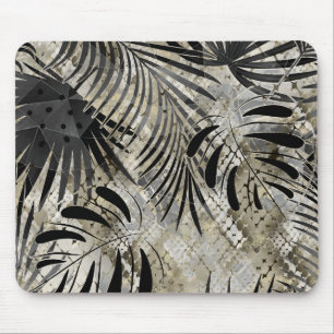 Tropische, botanische, Schlangenhaut, Blätter, Pal Mousepad