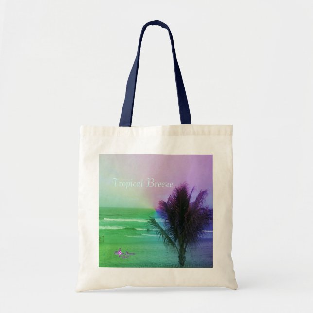Tropische Breeze Budget-Tasche Tragetasche (Vorne)