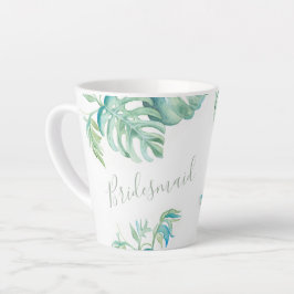 Tropische Bridesmaid Vorschlag Geschenkideen Milchtasse