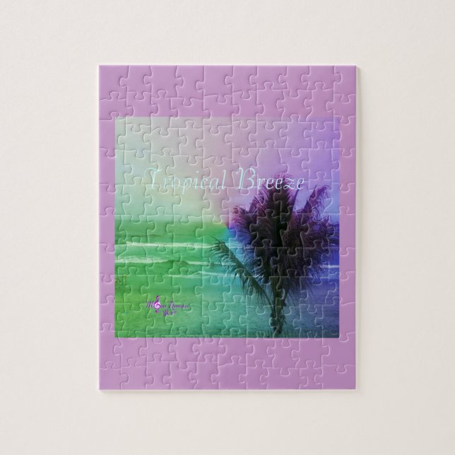 Tropische Brise 8'10 Foto Puzzle mit Geschenkboxen (Vertikal)
