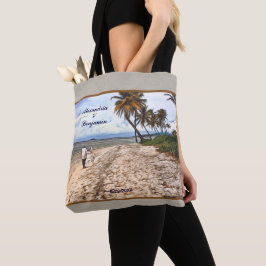 Tropische Destination für Wedding Beach Palm Tasche