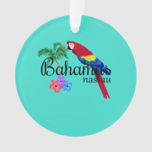 Tropische Destination Nassau Bahamas Ornament