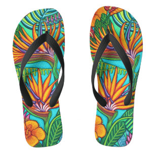 Tropische Edelsteine drehen Reinfall I um Flip Flops