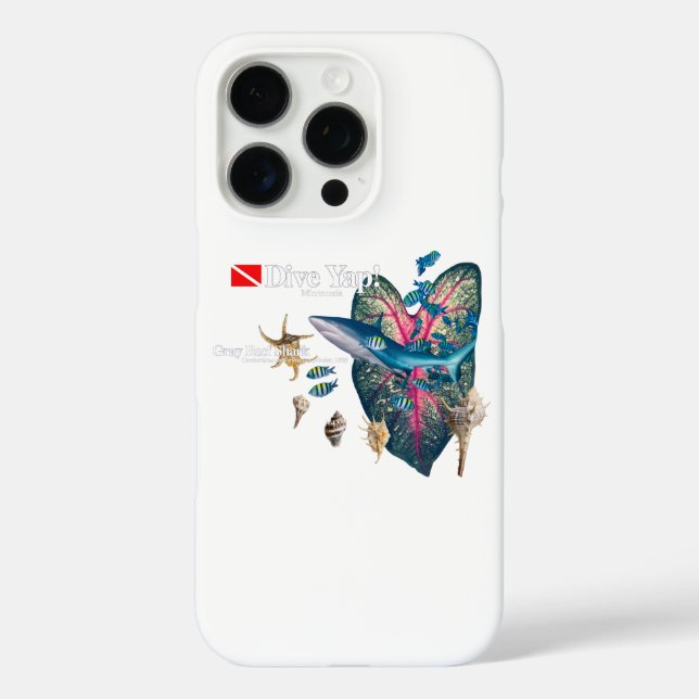 Tropische Einladung iPhone 16 Pro Hülle (Rückseite)