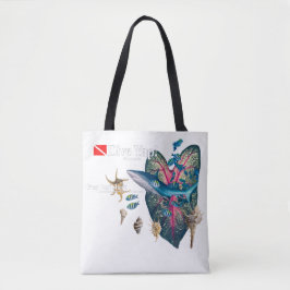 Tropische Einladung Tasche