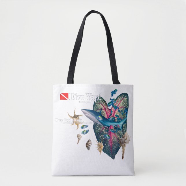 Tropische Einladung Tasche (Vorderseite)