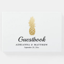 Tropische Eleganz | Ananas Wedding Gästebuch