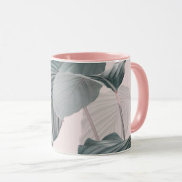 Tropische Eleganz in Pastel Tasse