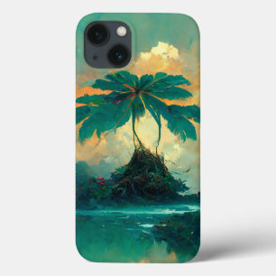 Tropische Fantasy Sea & Palm Trees Case-Mate iPhone Hülle