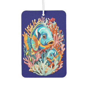 Tropische Fische Bunte Sommerstimmung Autolufterfrischer