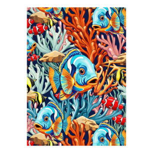 Tropische Fische Bunte Sommerstimmung Fotodruck