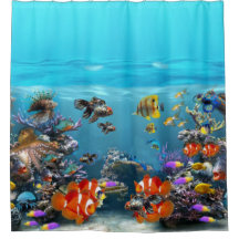 TROPISCHE FISCHE IM OZEAN. FISH TANK.  AQUARIUM