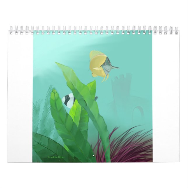 Tropische Fische Kalender (Titelbild)