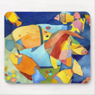 Tropische Fische Mousepad
