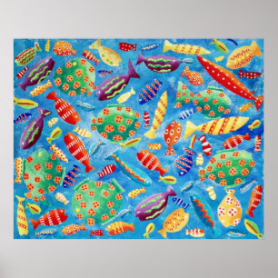 Tropische Fische Poster