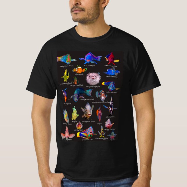 tropische Fische T-Shirt (Vorderseite)