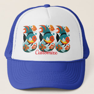 Tropische Fischsorte Thunder_Cove Truckerkappe