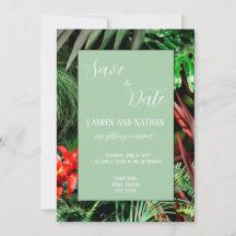 Tropische Flora, erdige Farben, modern, Hochzeit,