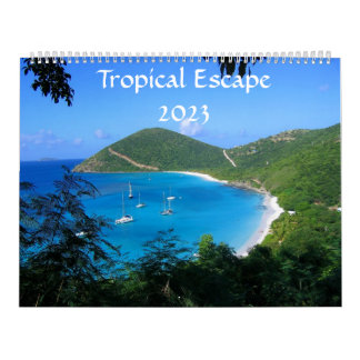 Tropische Flucht - Kalender 2023
