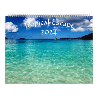 Tropische Flucht - Kalender 2024