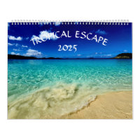 Tropische Flucht - Kalender 2025