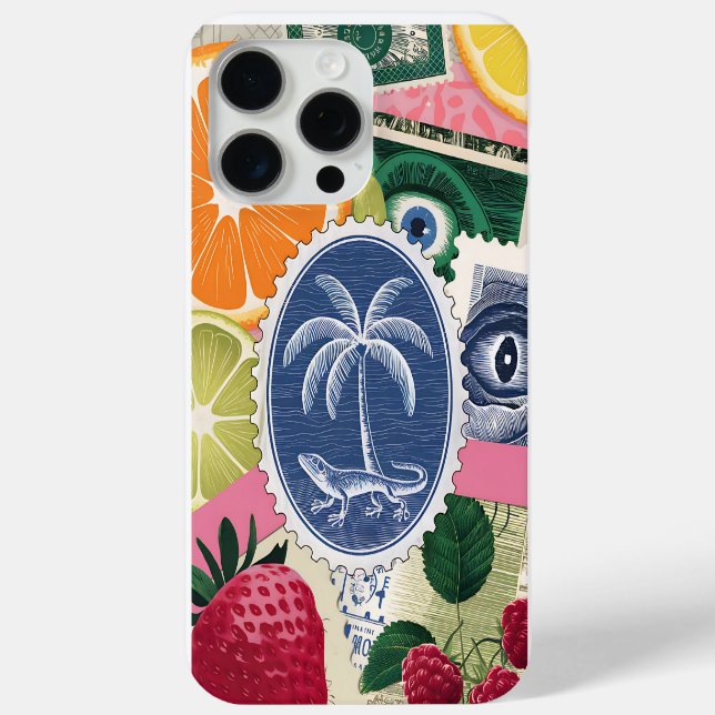 Tropische Flucht - lebendiges Obst und Natur Case-Mate iPhone Hülle (Rückseite)