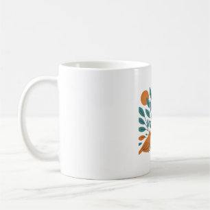 Tropische Freunde - Stilftiger Papagei und Songbir Kaffeetasse