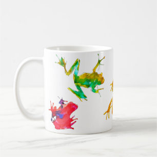 Tropische Frösche Kaffeetasse