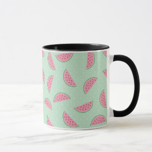 Tropische Frucht-Farben-Spritzer-Muster Tasse