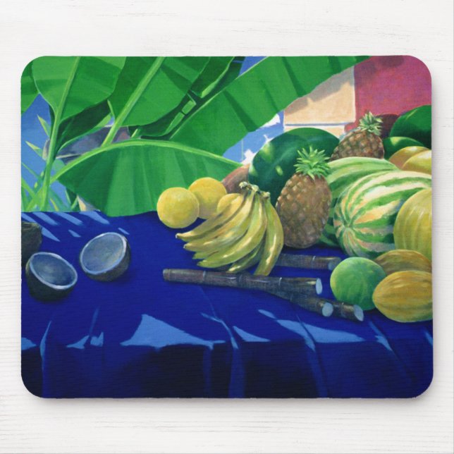 Tropische Frucht Mousepad (Vorne)