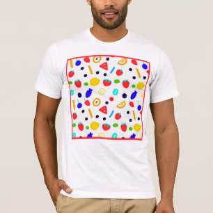 Tropische Früchte Farb-Mix T-Shirt