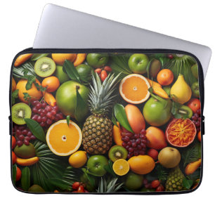 Tropische Früchte Laptopschutzhülle