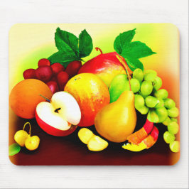 Tropische Früchte Malerei. Jetzt kaufen Mousepad