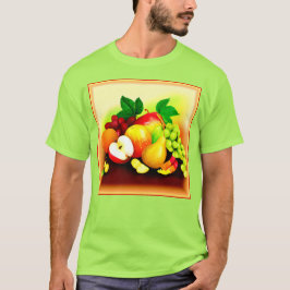 Tropische Früchte Malerei. Jetzt kaufen T-Shirt