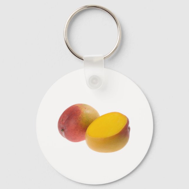 Tropische Früchte - Mango Schlüsselanhänger (Vorderseite)