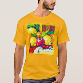 Tropische Früchte Pianting. Jetzt kaufen T-Shirt