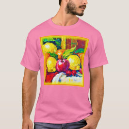 Tropische Früchte Pianting. Jetzt kaufen T-Shirt