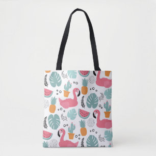 Tropische Früchte: Wiederholung des Musters. Tasche