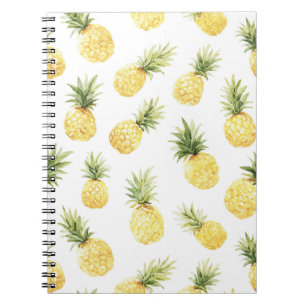 Tropische gelbe Ananas Notizblock